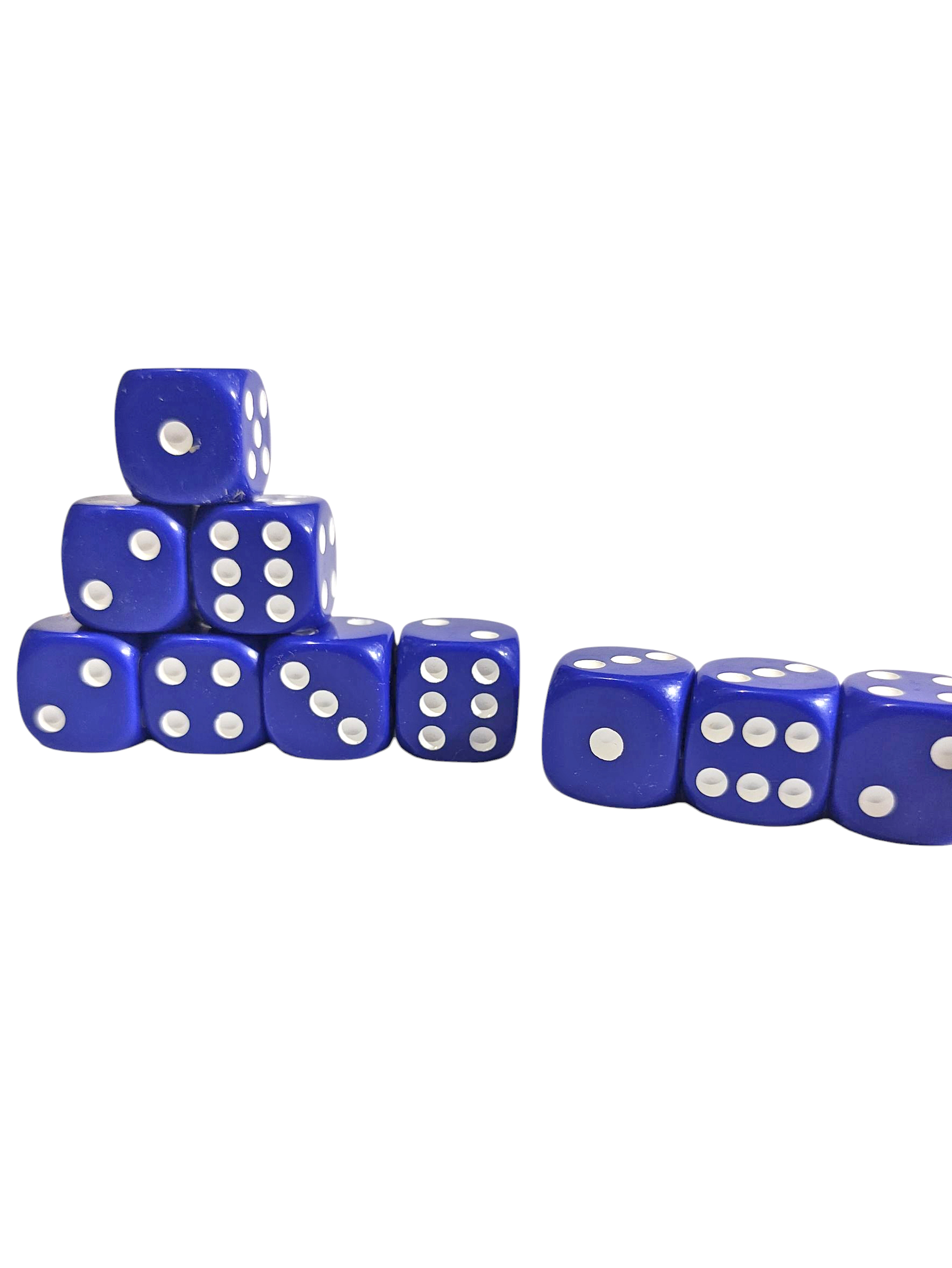 Limmy Mavi Okey Zari Renkli Masa Oyunlari Zari - 2 Adet Limmy Mavi Okey Zari Renkli Masa Oyunlari Zari - 2 Adet