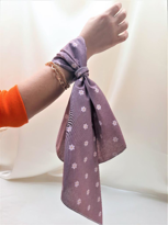 Tükkan Accessories Mavi Papatya Bandana-Bandana5