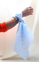 Tükkan Accessories Mavi Papatya Bandana-Bandana5