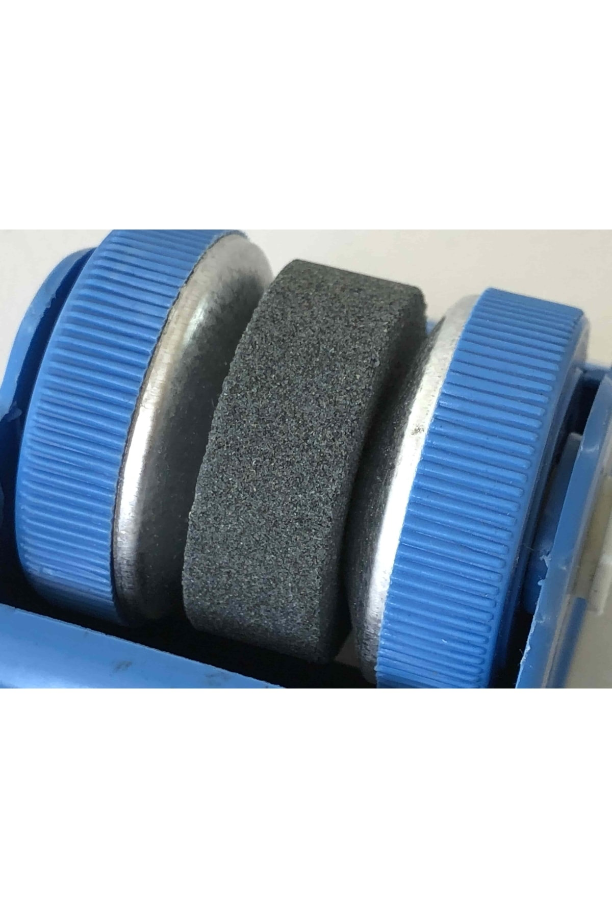 Mavi Plastik Çift Taraflı Bıçak Bileme Taşi