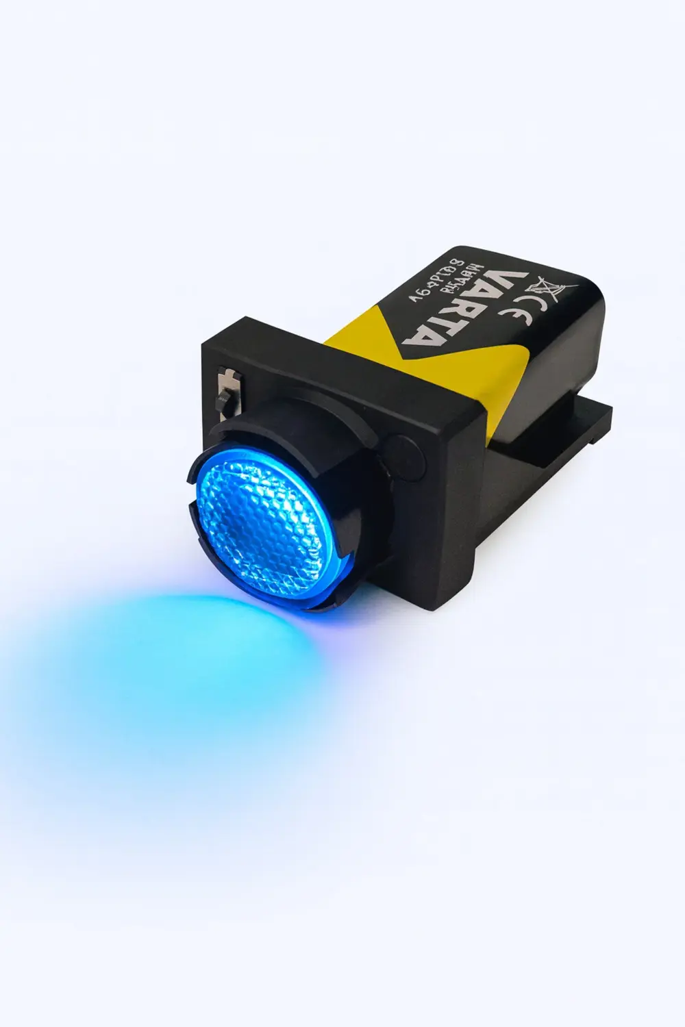 Mavi Renk Ritme Duyarlı 1W Darbuka Işığı (Pil Dahil)