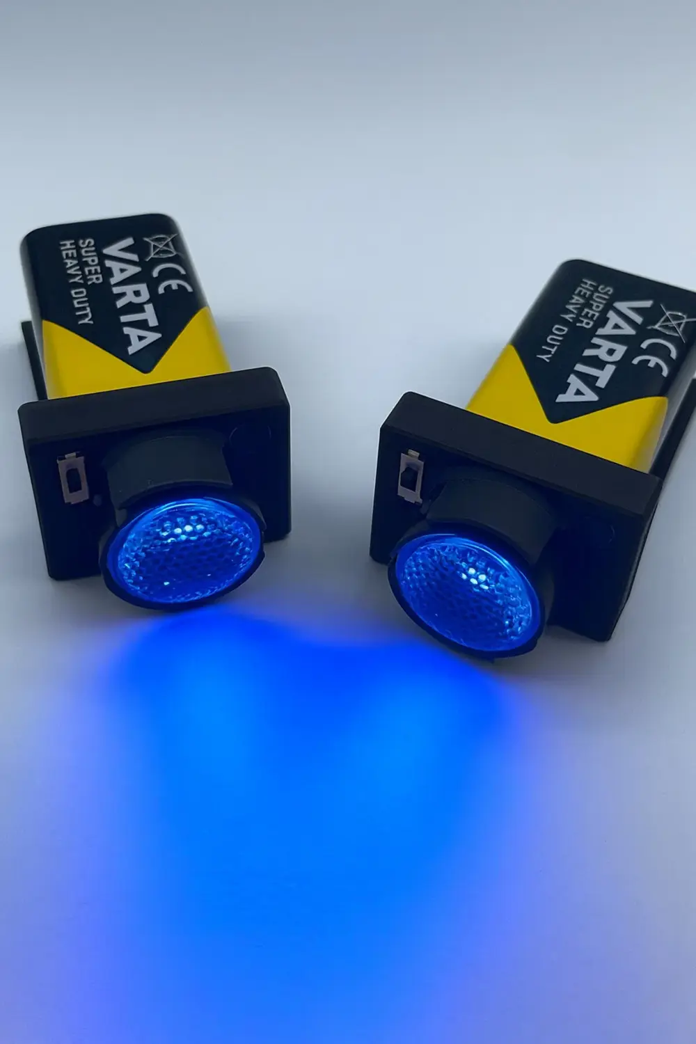 Mavi Renk Ritme Duyarlı 1W Darbuka Işığı (Pil Dahil)