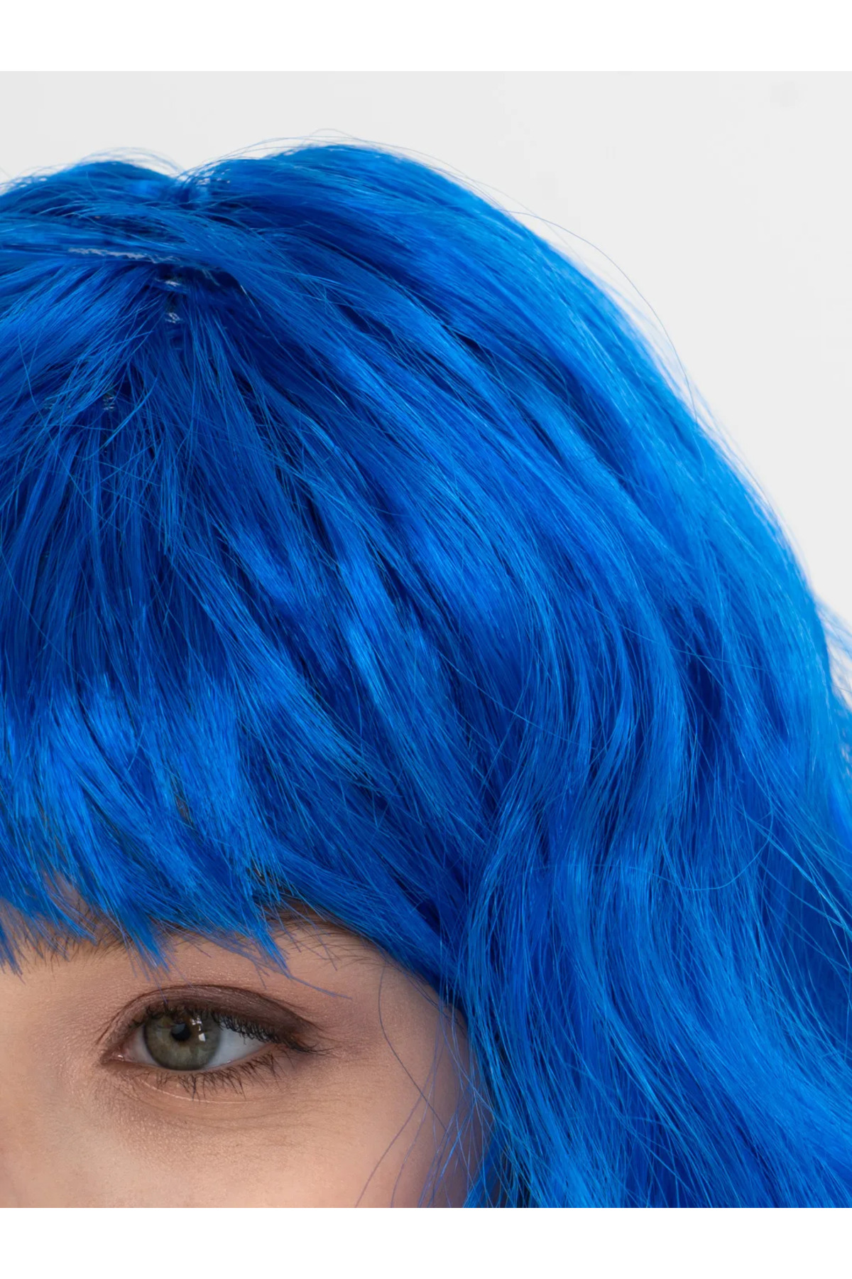 Ok Aksesuar Mavi Renk Uzun Dalgalı Parti Peruğu Go50606646760 Ok Aksesuar Mavi Renk Uzun Dalgalı Parti Peruğu Go50606646760