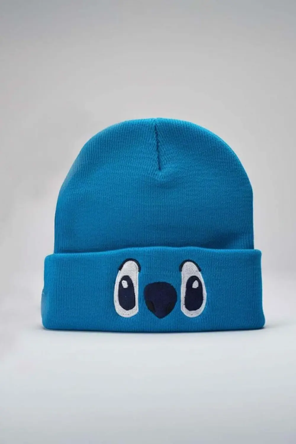 Mavi Sevimli Lilo & Stitch Face Unisex Bere