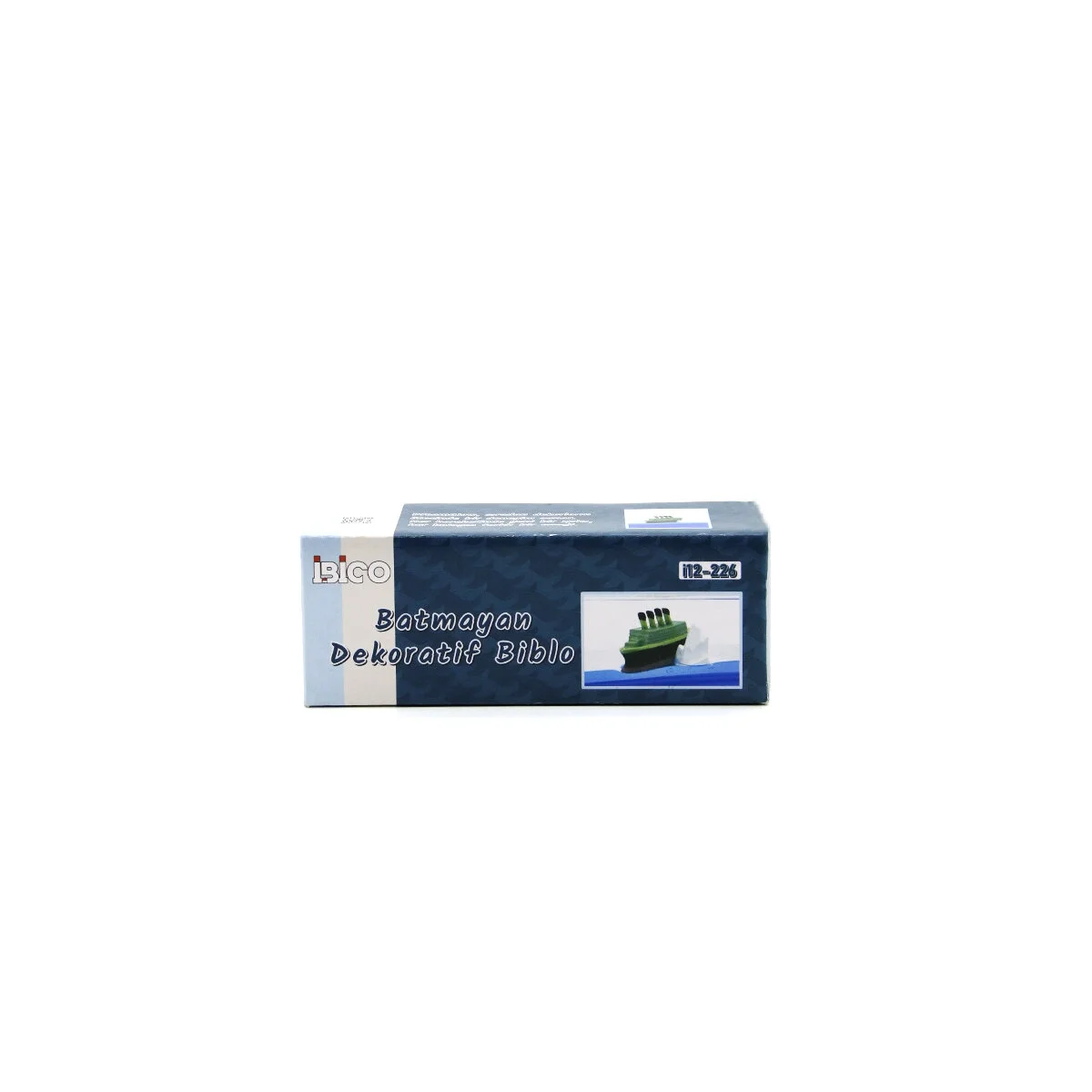 Mavi Su Gemi - Ada D.gen Mika Yüzen Batmayan Dekoratif Biblo Akvaryum 4.5x13x4.2cm Bx40 Fiyatı, Yorumları ve Özellikleri