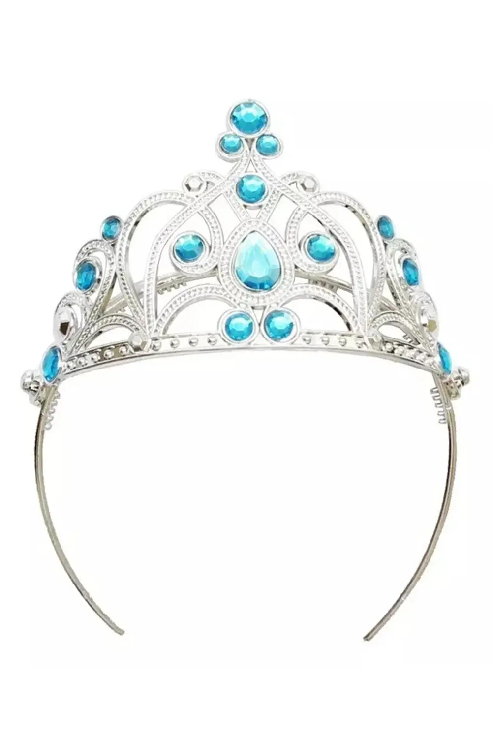 Mavi Taşlı Prenses Tacı