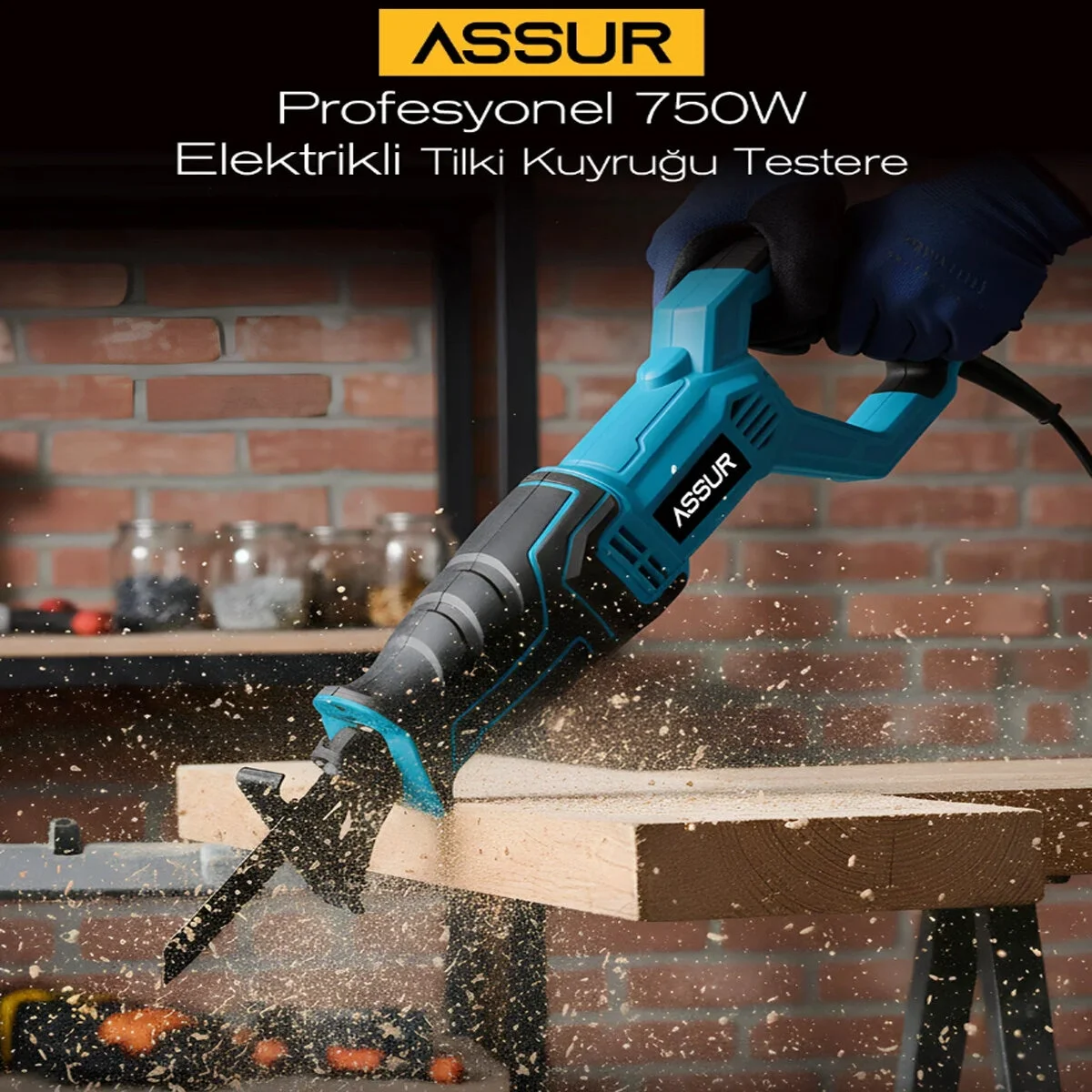 Mavi Tilki Kuyruğu Elektrikli Testere 230v 0-2800 Rpm Asr-615 Bx40 Fiyatı, Yorumları ve Özellikleri