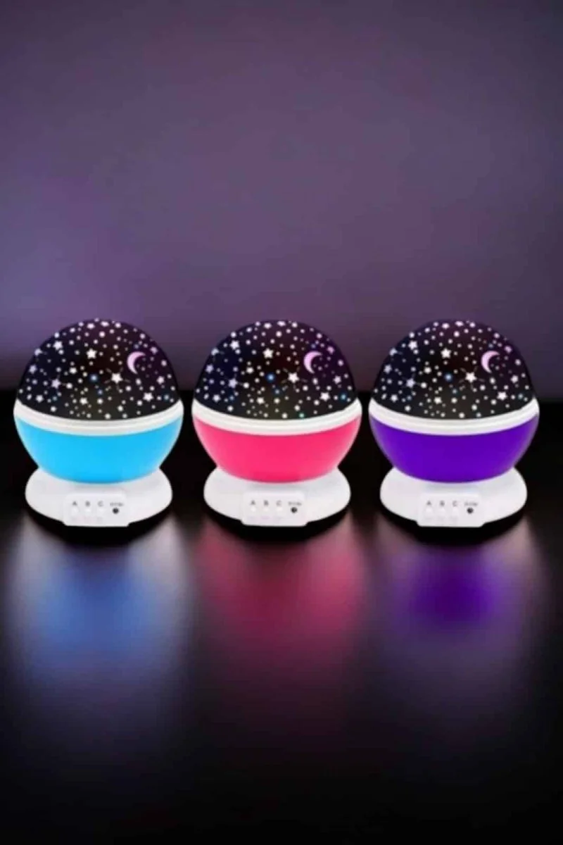 Mavi ve Mor Işıklı Projeksiyon Lambası Star Master - Yıldızlı Gece Lambası Fiyatı, Yorumları ve Özellikleri