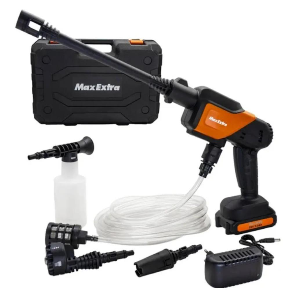 Max Extra  Mx5050 Akülü Oto Yıkama 30 Bar 20V
