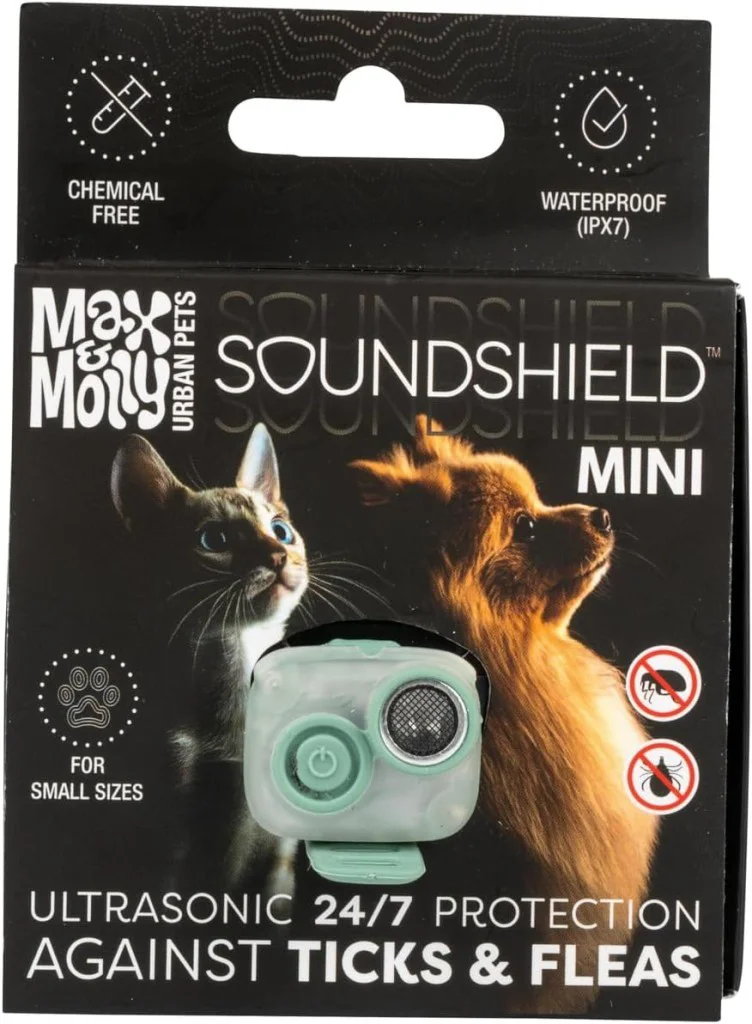 Max & Molly Soundshield MINI Ultrasonik Pire ve Kene Kovucu Tasma