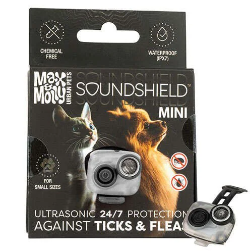 Max & Molly Soundshield MINI Ultrasonik Pire ve Kene Kovucu Tasma