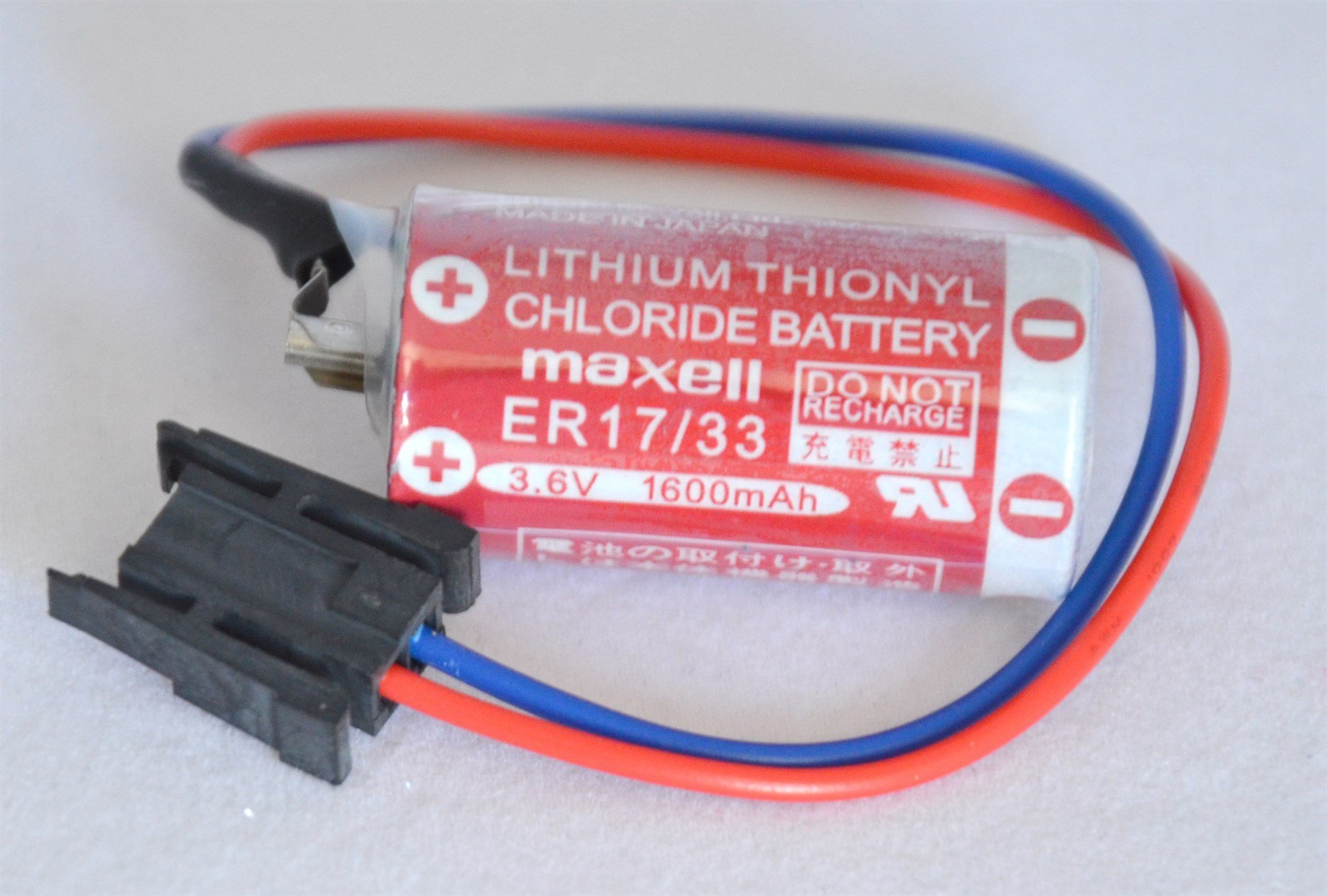 MAXELL ER-17/33 LITHIUM BATTERY SİYAH SOKET