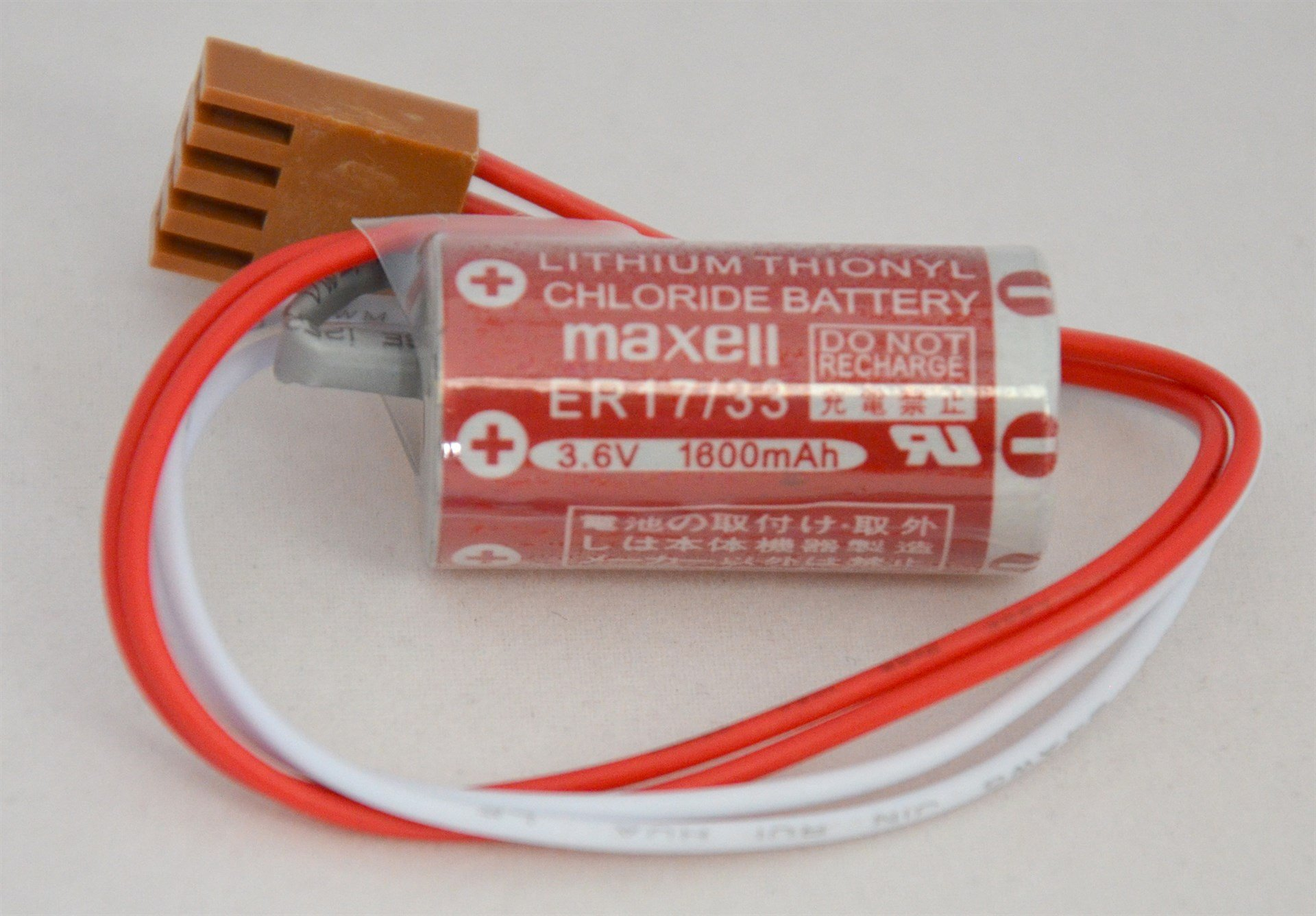 MAXELL ER-17/33 LITHIUM BATTERY 4 KABLOLU