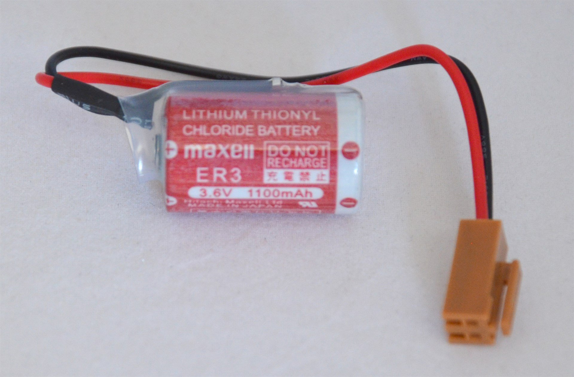 MAXELL ER-3 LITHIUM BATTERY KAHV. SOKET