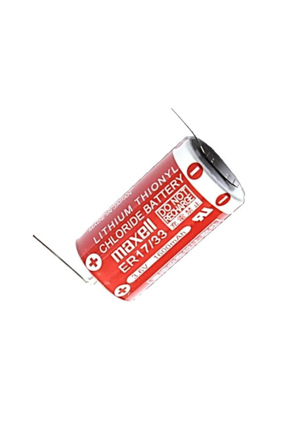Maxell Er17/33 3.6v 2/3a Size Pil