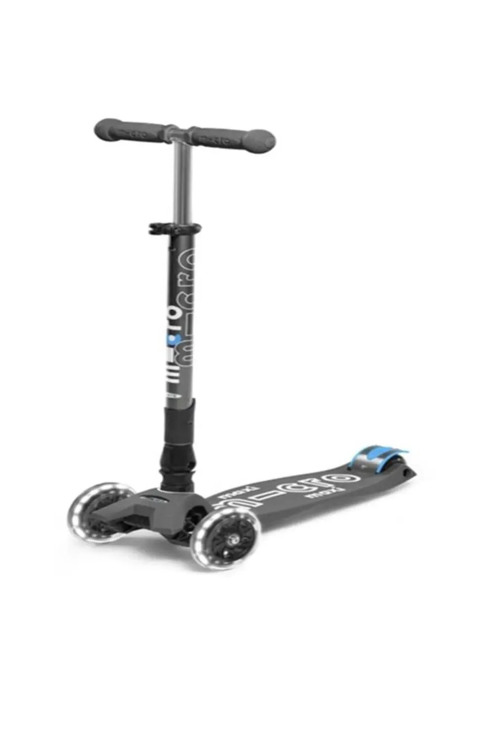 Maxi Deluxe Foldable Volcano Grey (Led) Scooter MMD094