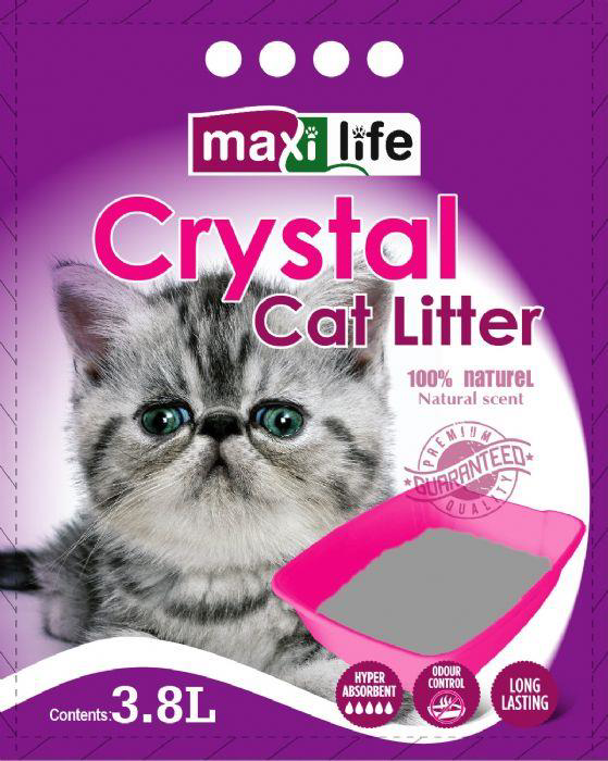 Maxi Life  Silika Kedi Kumu 3.8 L 1,4 Kg