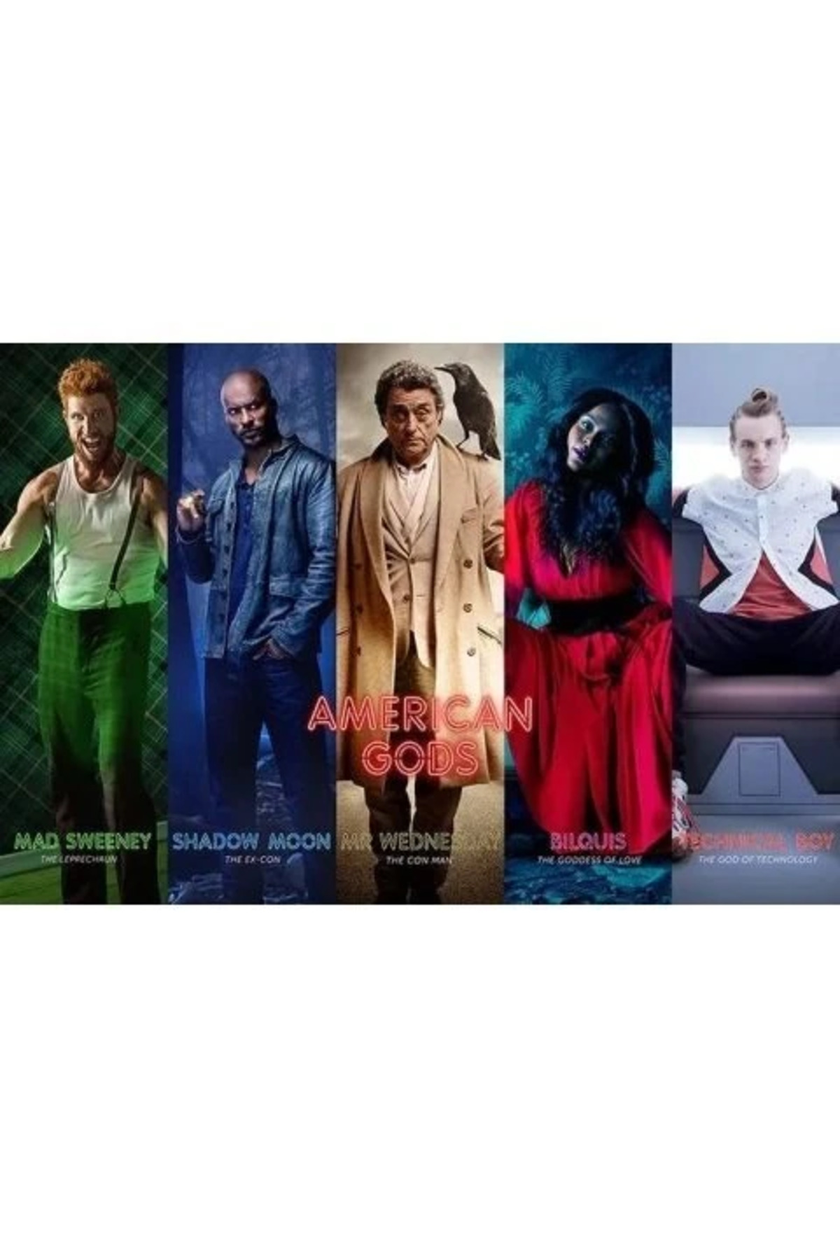 Maxi Poster American Gods Collage