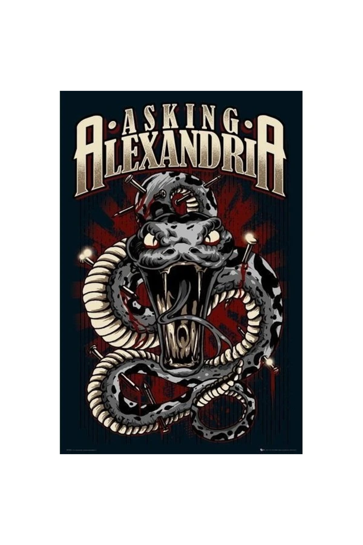 Maxi Poster - Asking Alexandria Snake