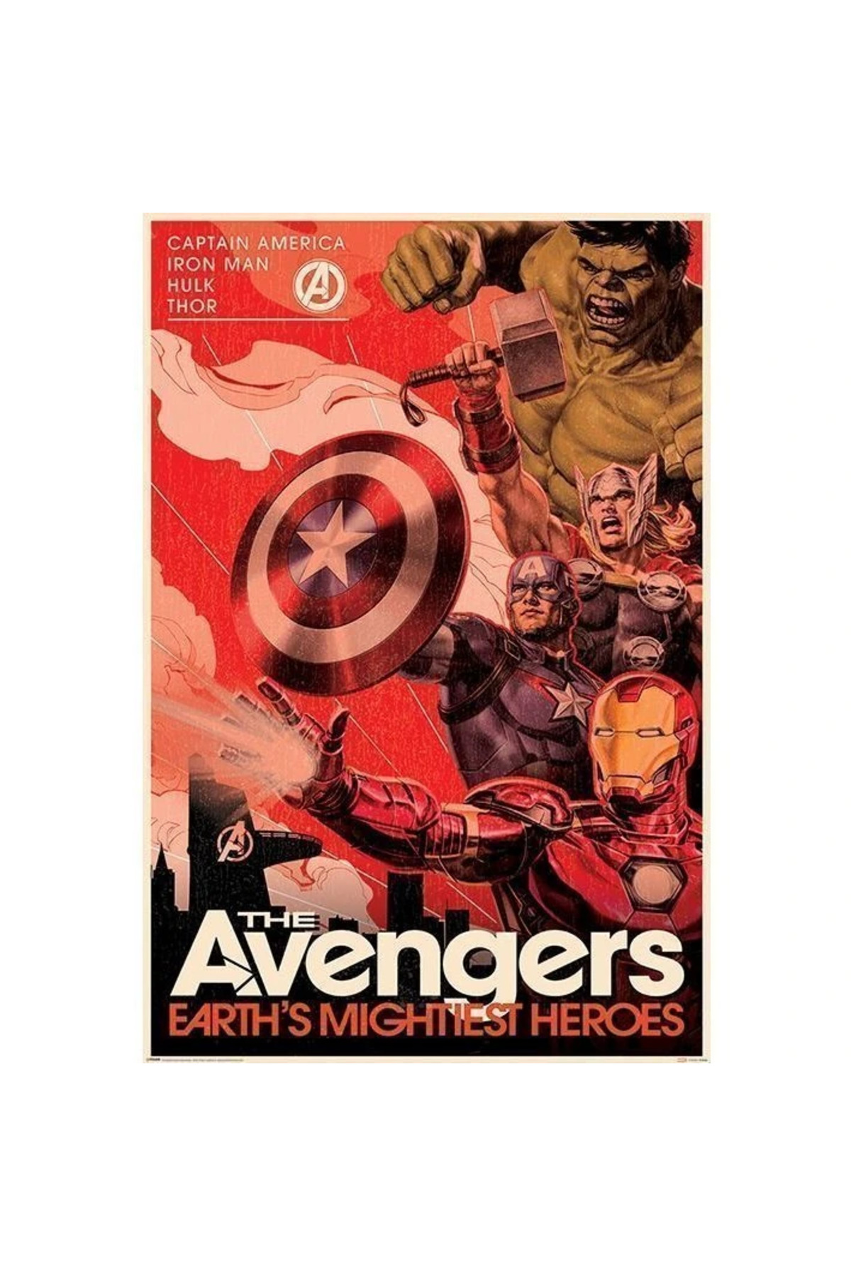 Maxi Poster Avengers (Golden Age Hero Propaganda)