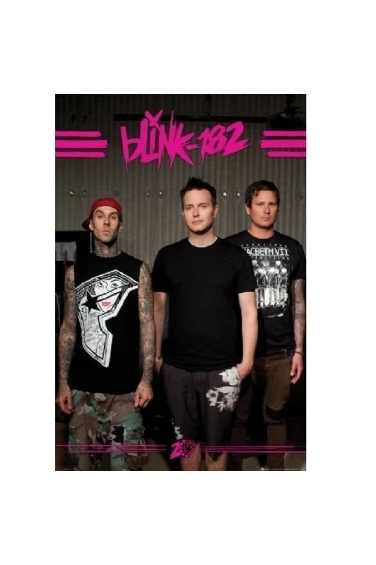 Maxi Poster - Blink 182 Euro Tour
