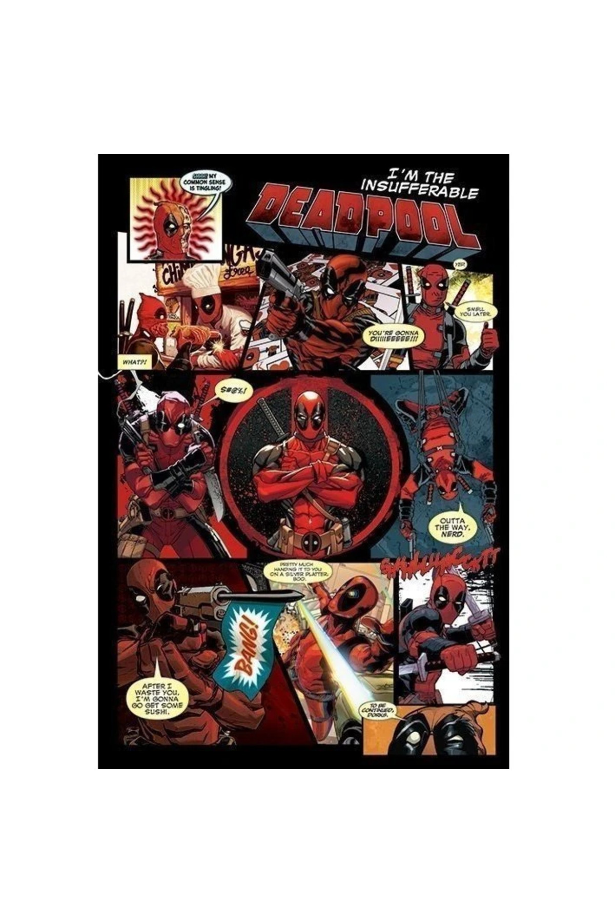 Maxi Poster Deadpool Panels