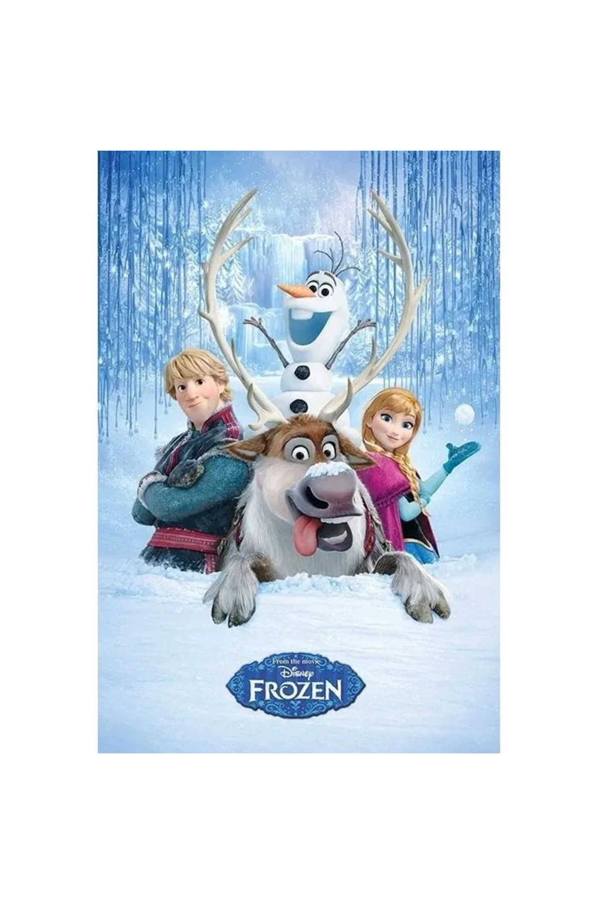 Maxi Poster Frozen Snow Group