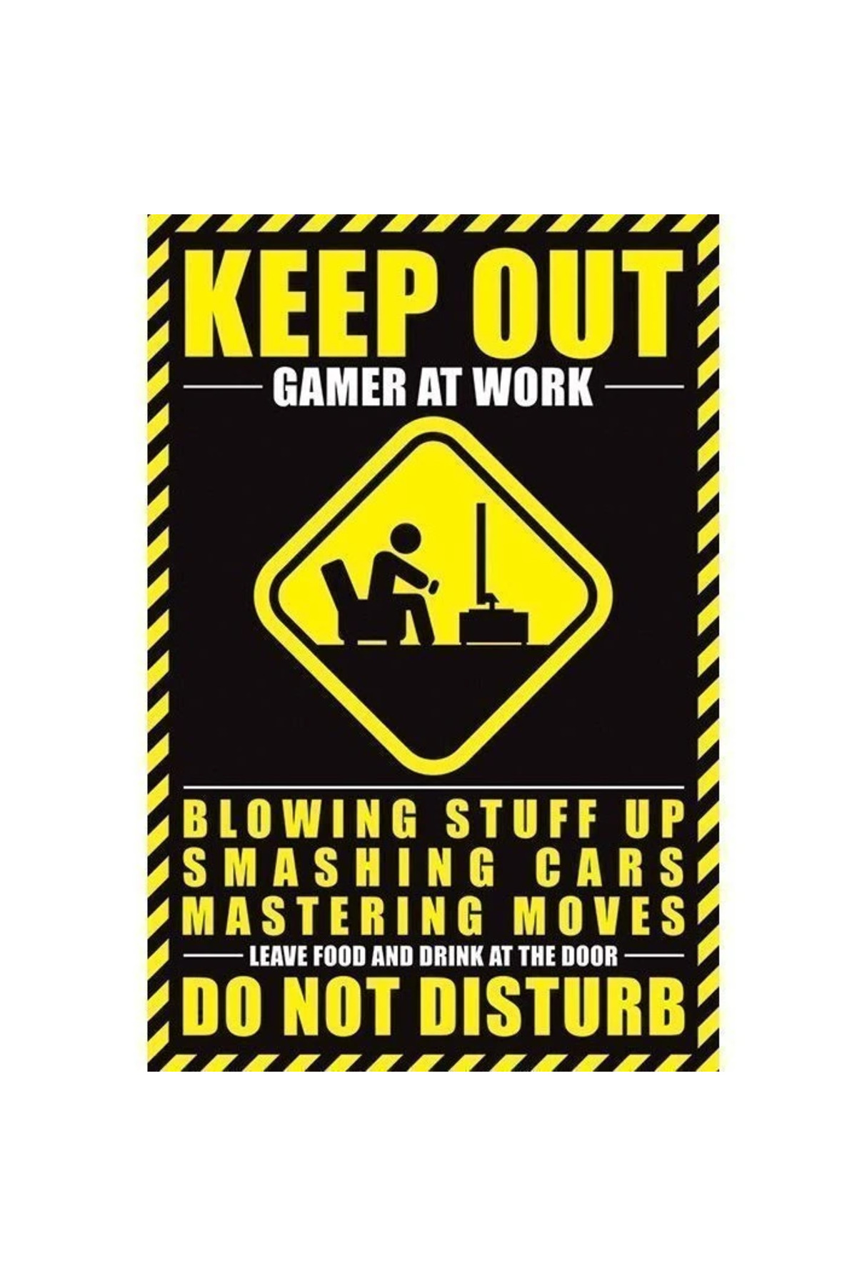 Maxi Poster Gamer At Work (Do Not Disturb)