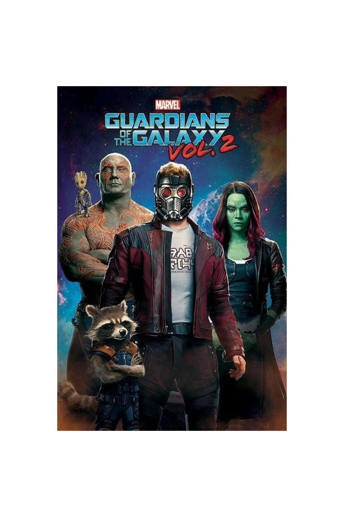 Maxi Poster Guardians Of The Galaxy 2 Characters In Space