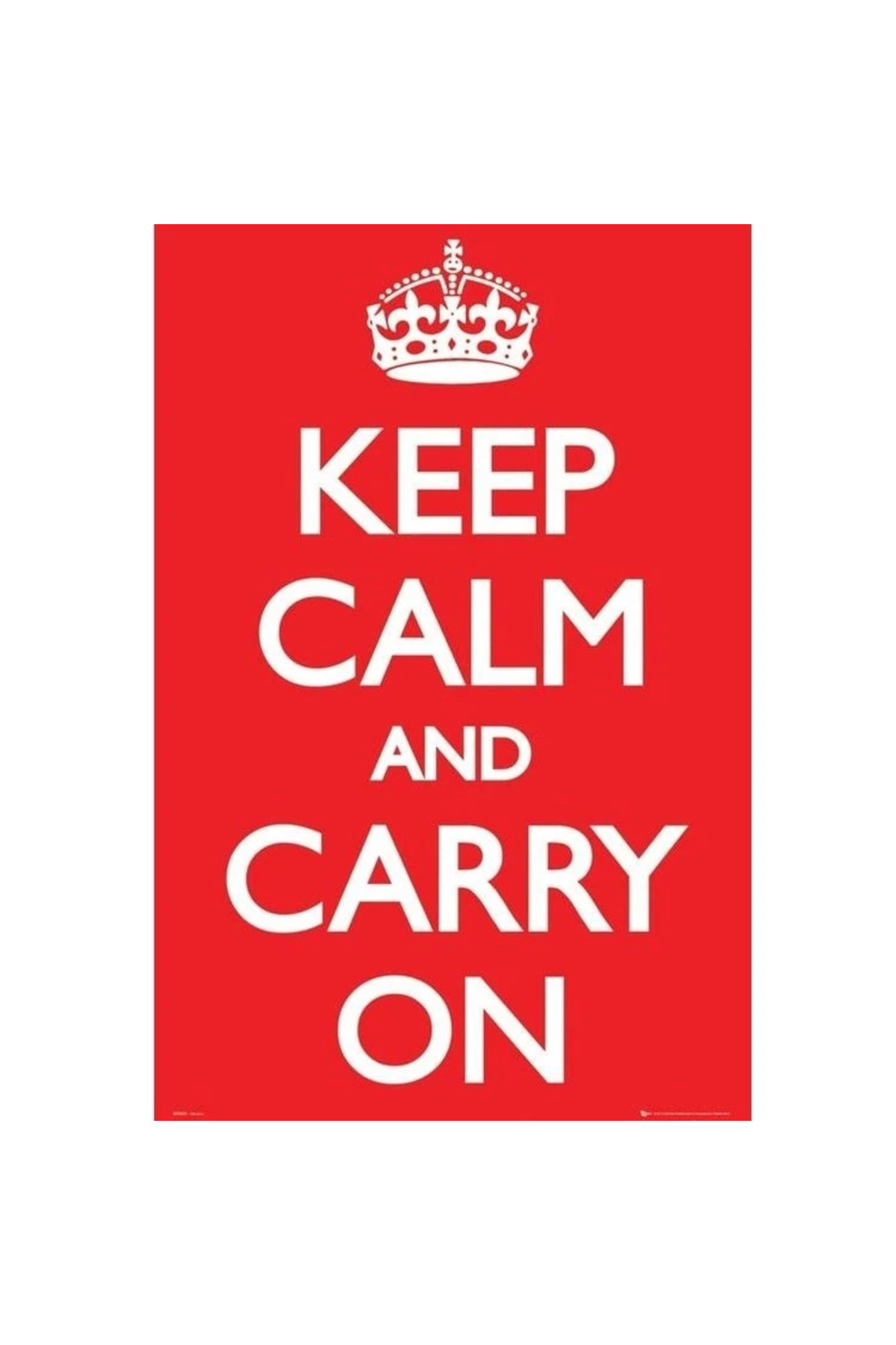 Maxi Poster Keep Calm And Carry On