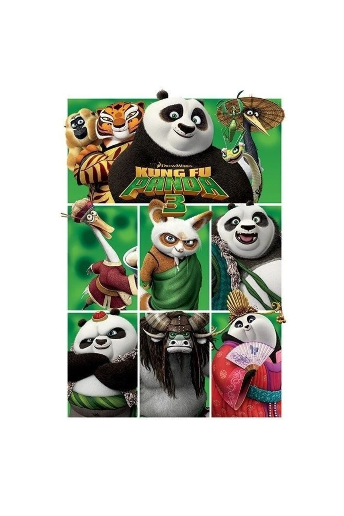 Maxi Poster Kung Fu Panda 3 Characters