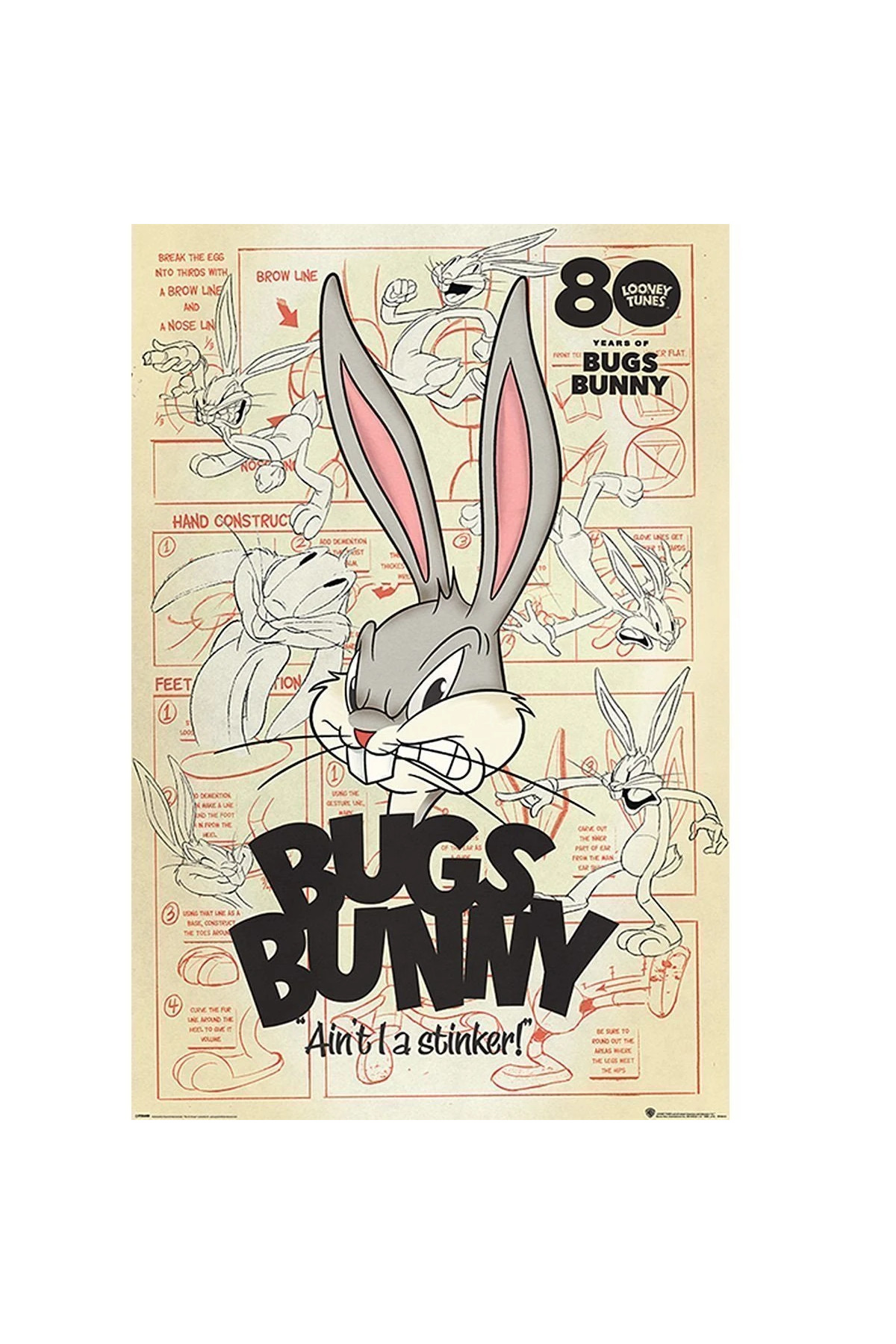 Maxi Poster Looney Tunes (Bugs Bunny Aint I a Stinker)