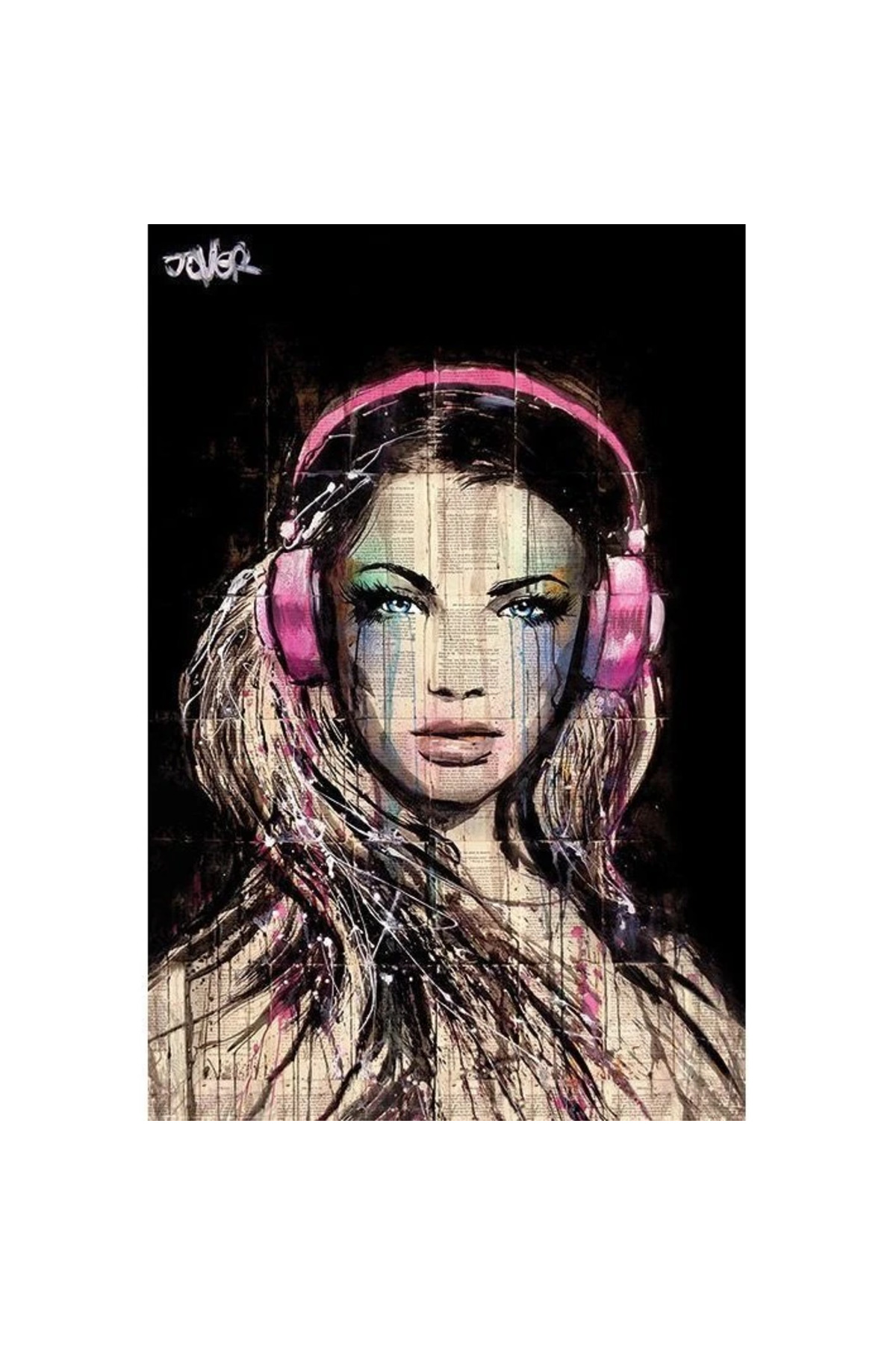 Maxi Poster Loui Jover Dj Girl