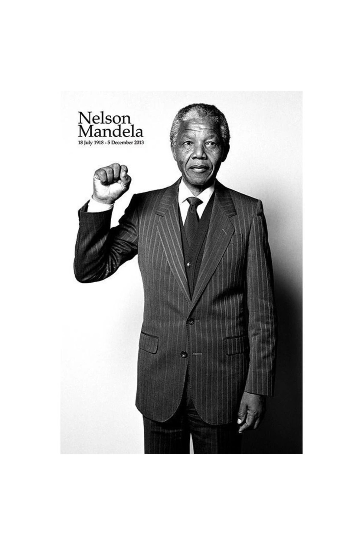 Maxi Poster Nelson Mandela Salute