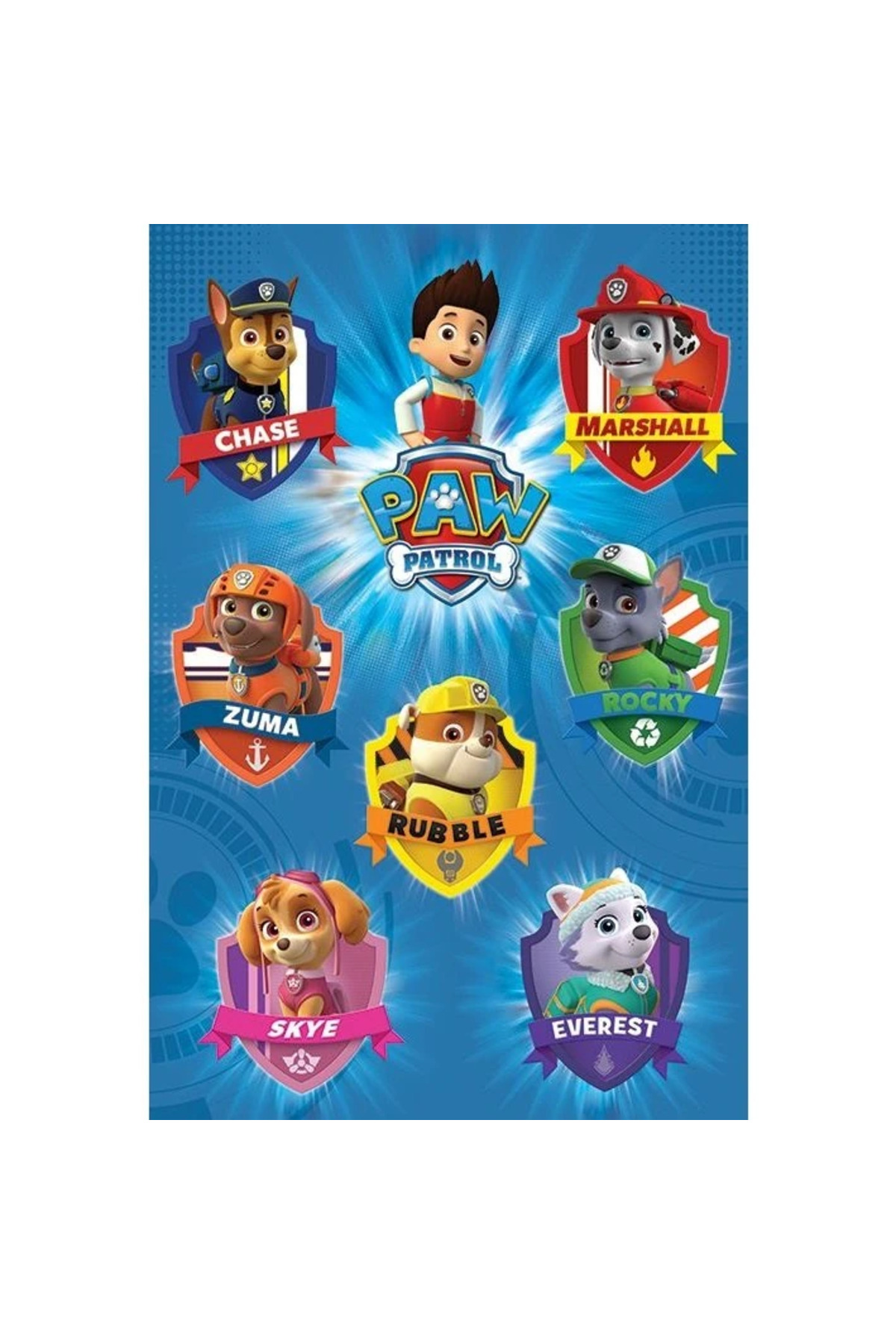 Maxi Poster Paw Patrol (Crests)