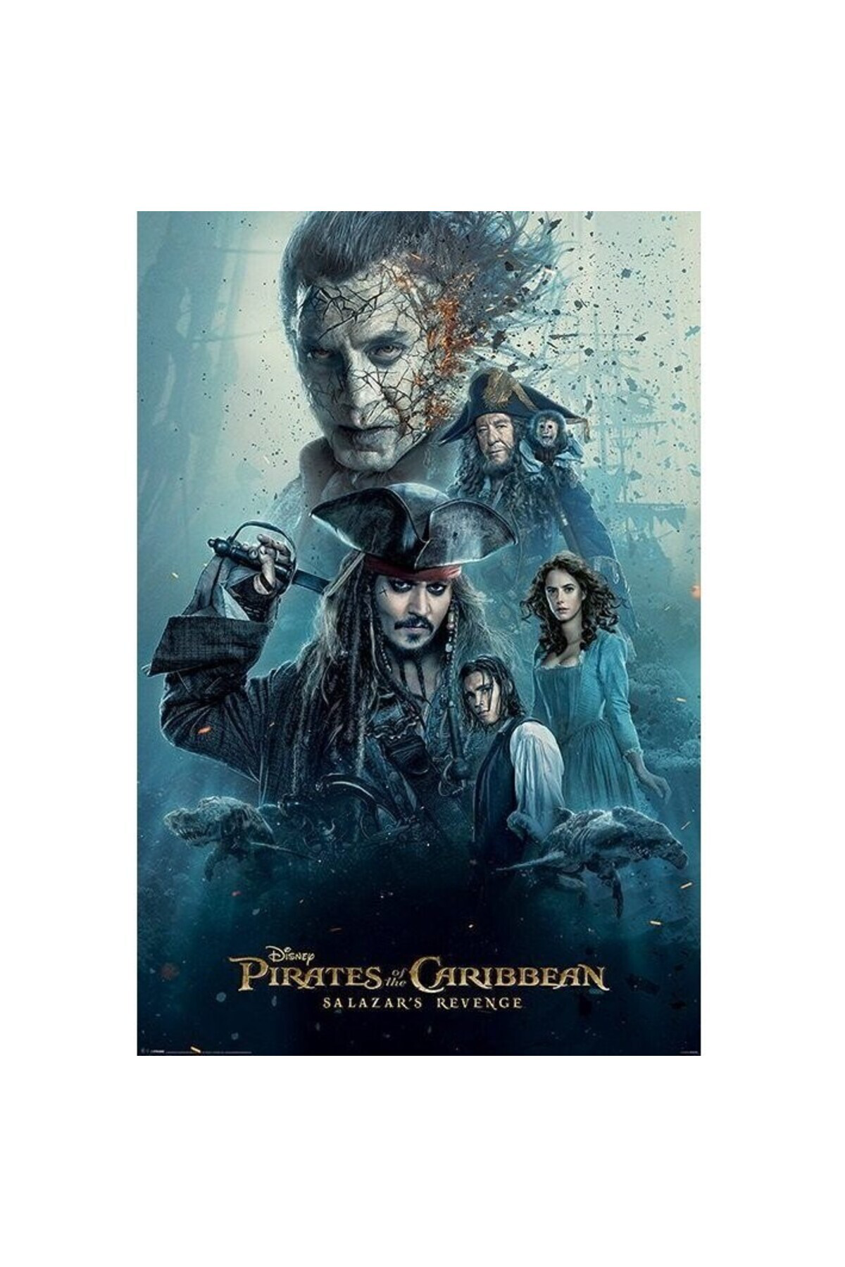 Maxi Poster Pirates Of The CariBBean Burning
