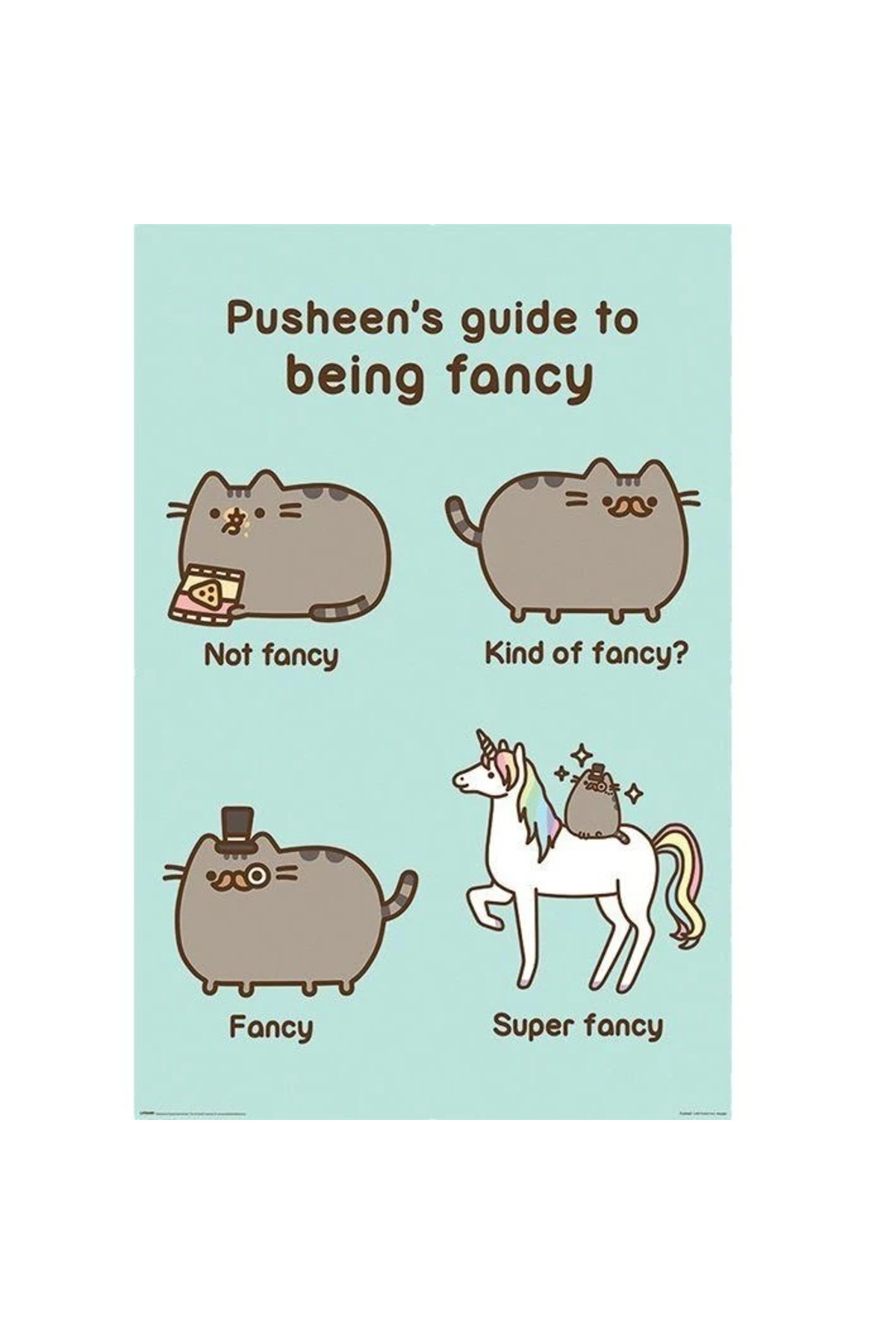 Maxi Poster Pusheen Super Fancy