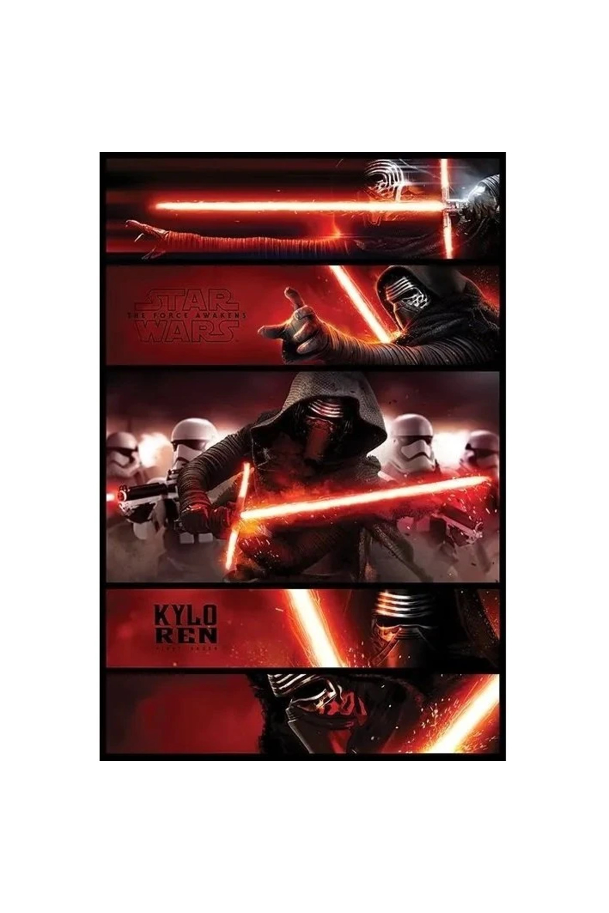 Maxi Poster Star Wars Episode VII Kylo Ren Panels