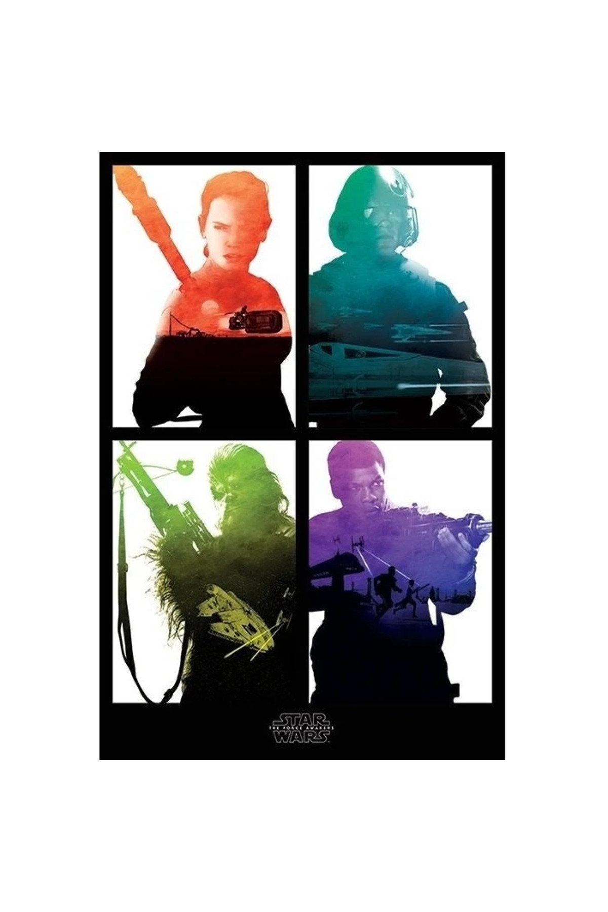 Maxi Poster Star Wars Episode VII X Wing Plans