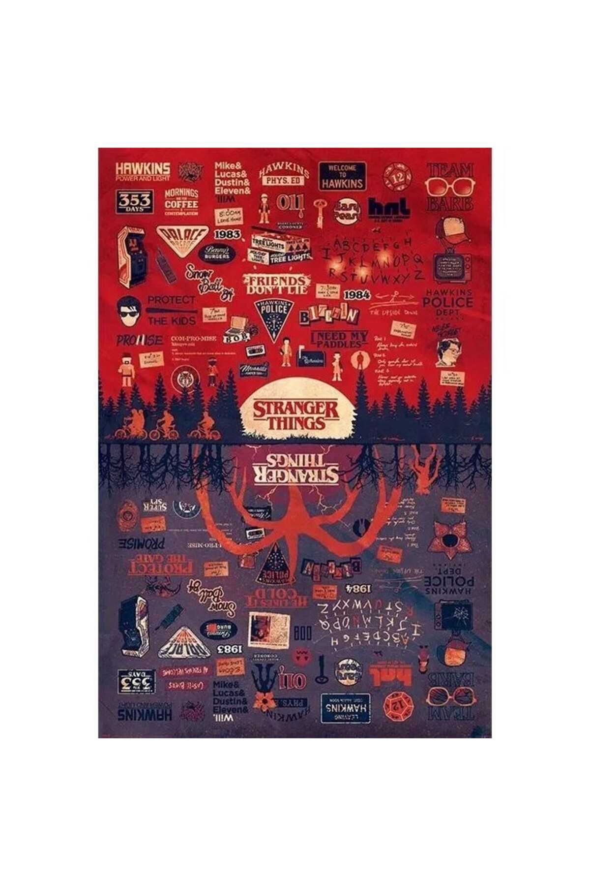 Maxi Poster Stranger Things (The Upside Down)