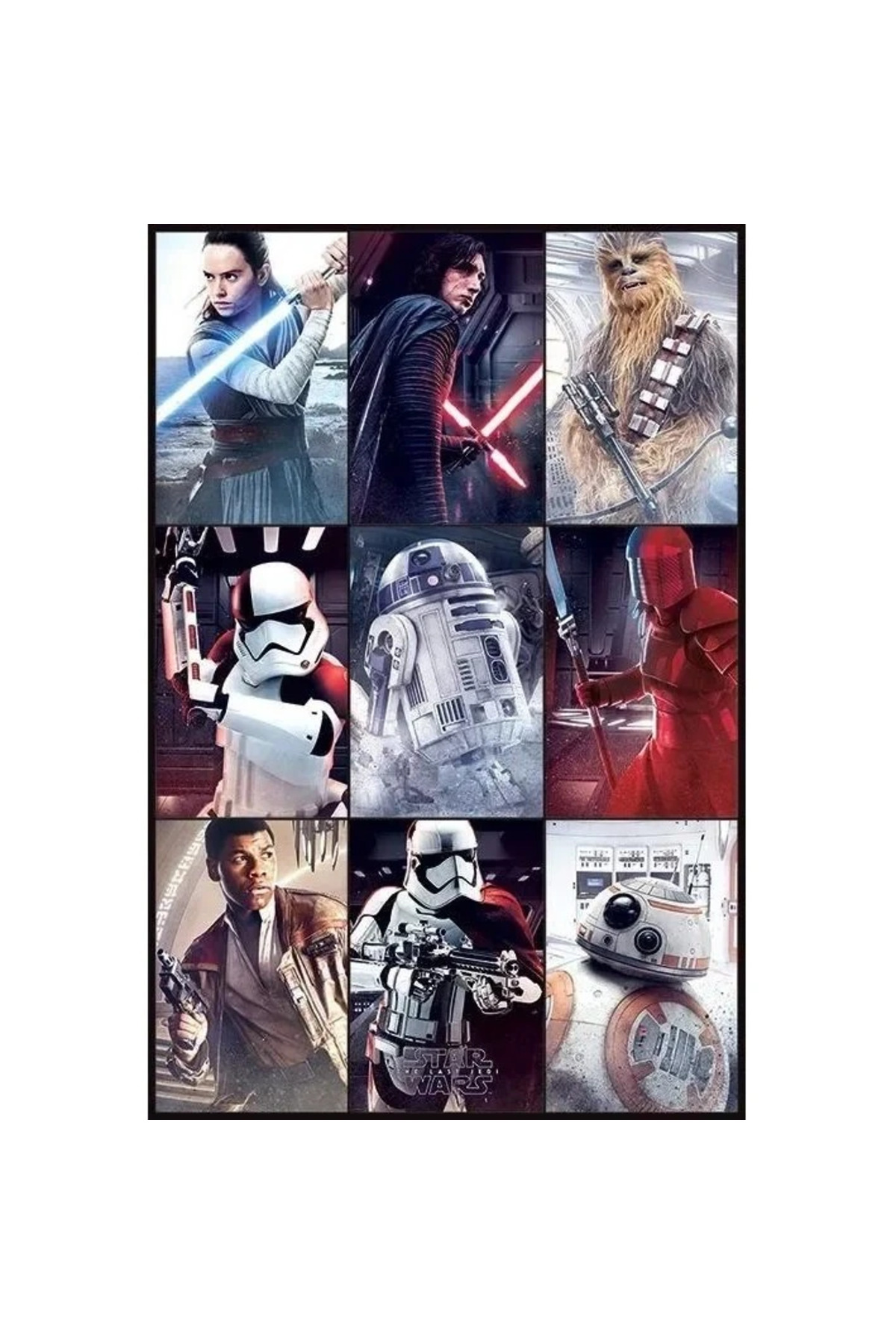 Maxi Poster The Last Jedi Characters