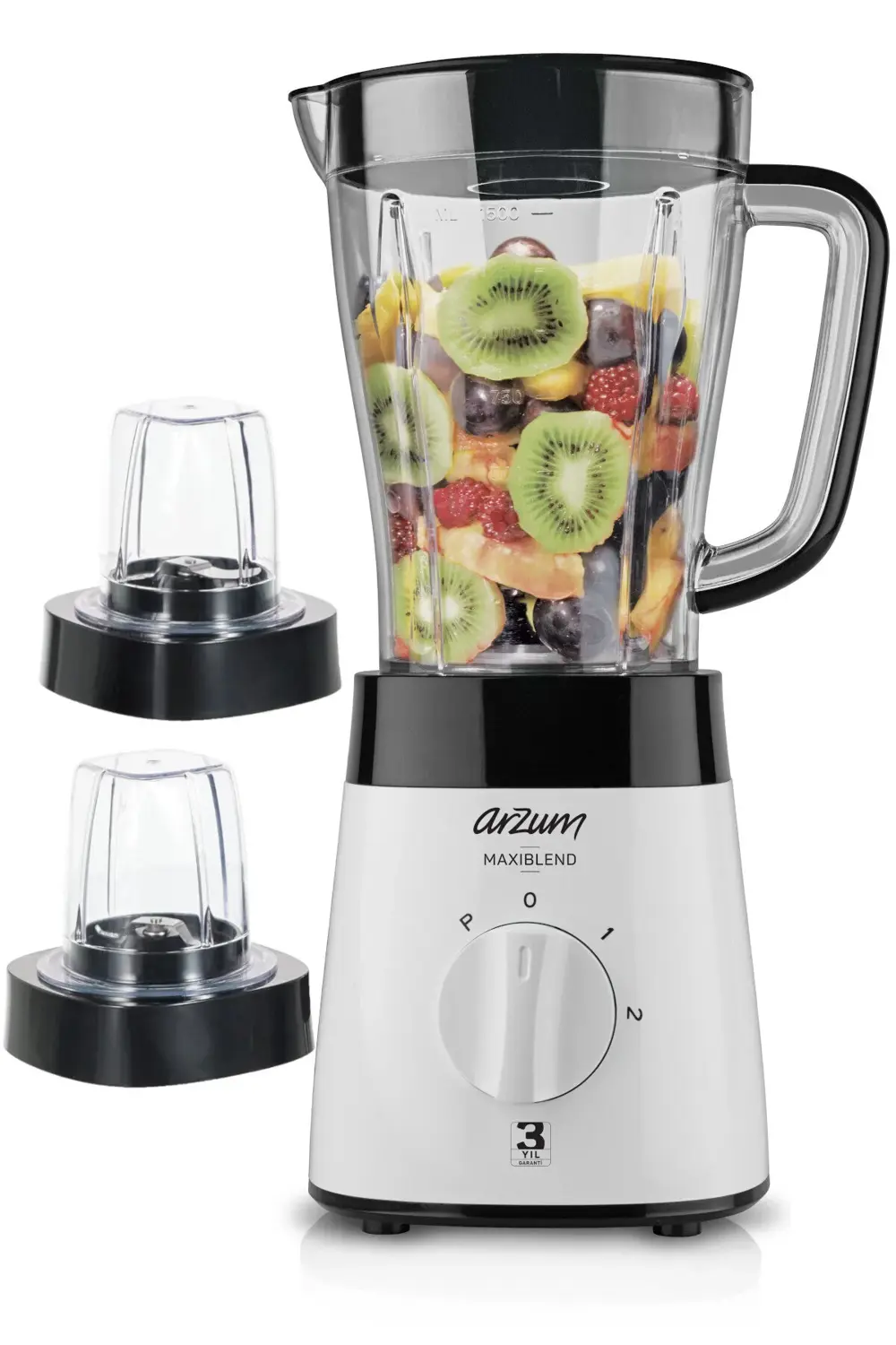 Maxiblend Sürahi Blender 500W Beyaz - AR1057