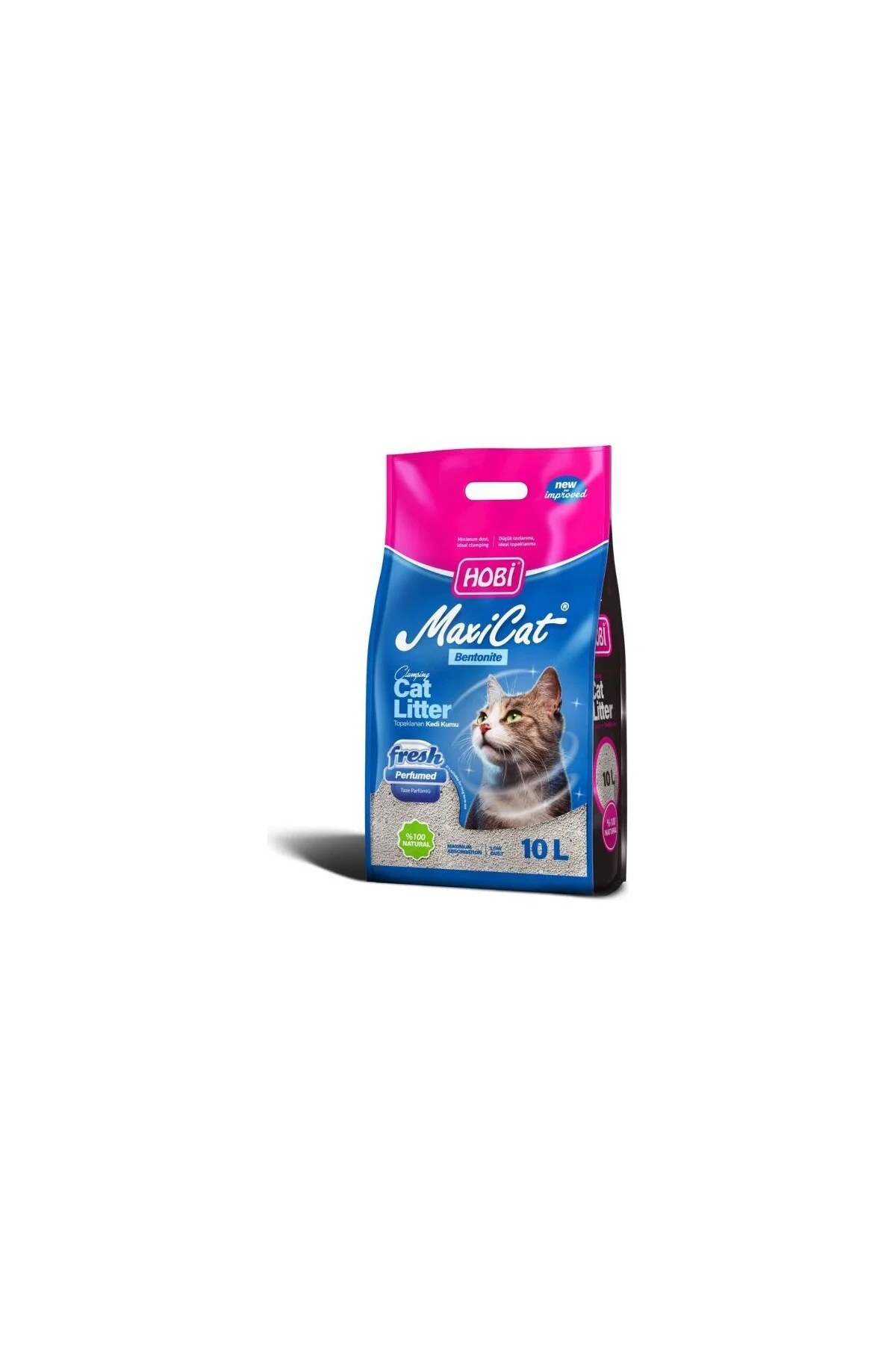 Maxicat Fresh Parfümlü Bentonit Kedi Kumu 10 Litre