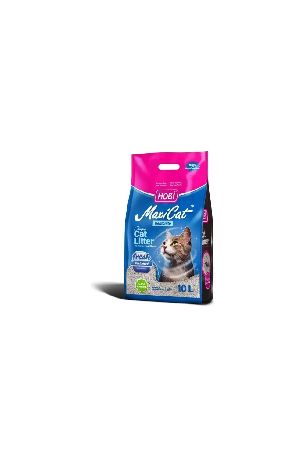 Maxicat Fresh Parfümlü Bentonit Kedi Kumu 10 Litre