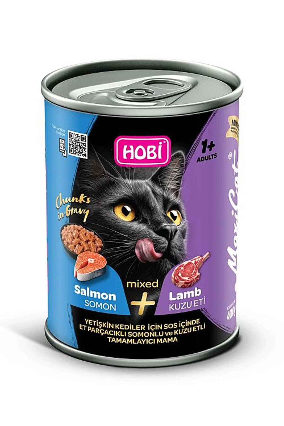 Maxicat Mixed Somon ve Kuzu Etli Kedi Konservesi 400 Gr Fiyatı, Yorumları ve Özellikleri