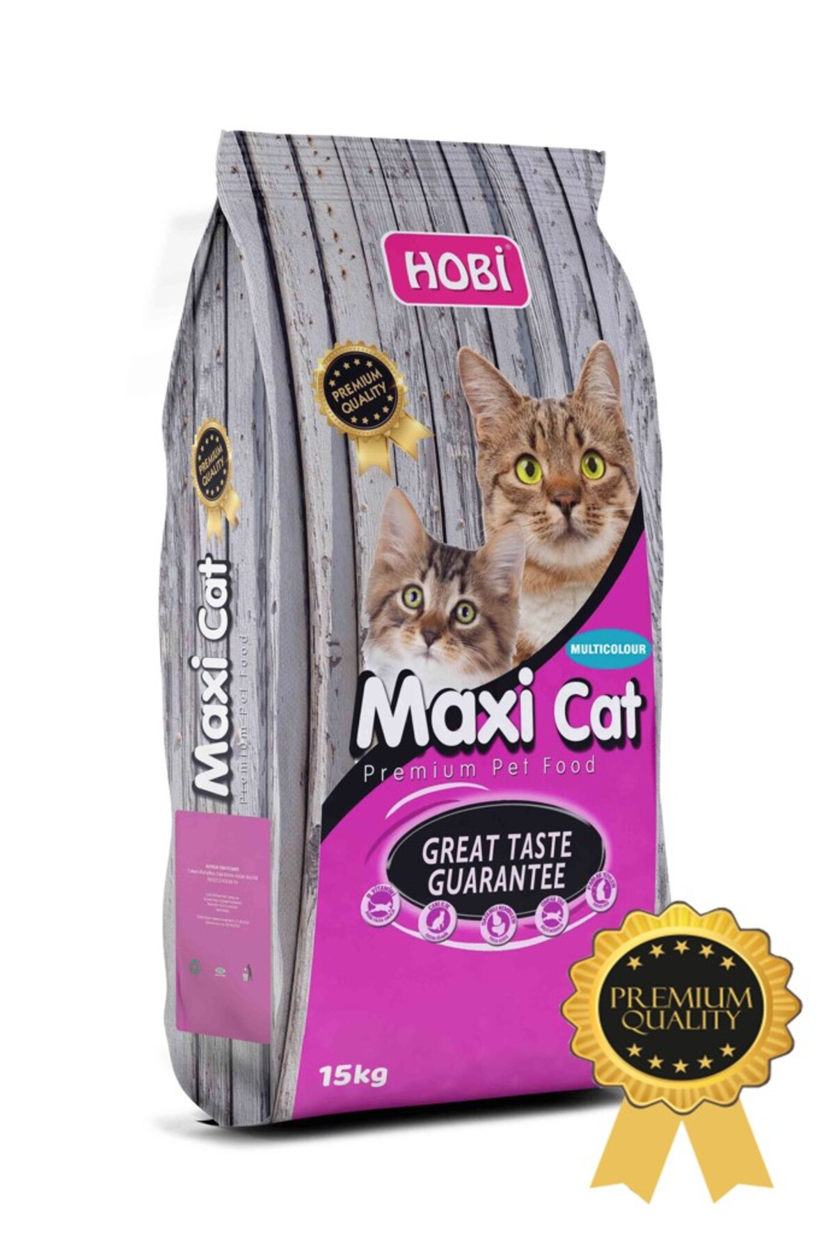 Hobi Maxicat Premium Multi Colour Kedi Maması 15Kg