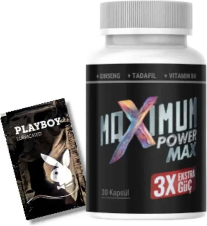 Maximum Power Max Erkek Hediye Seti – 30 Parça Özel Koleksiyon + Muzice Jel Hediyeli