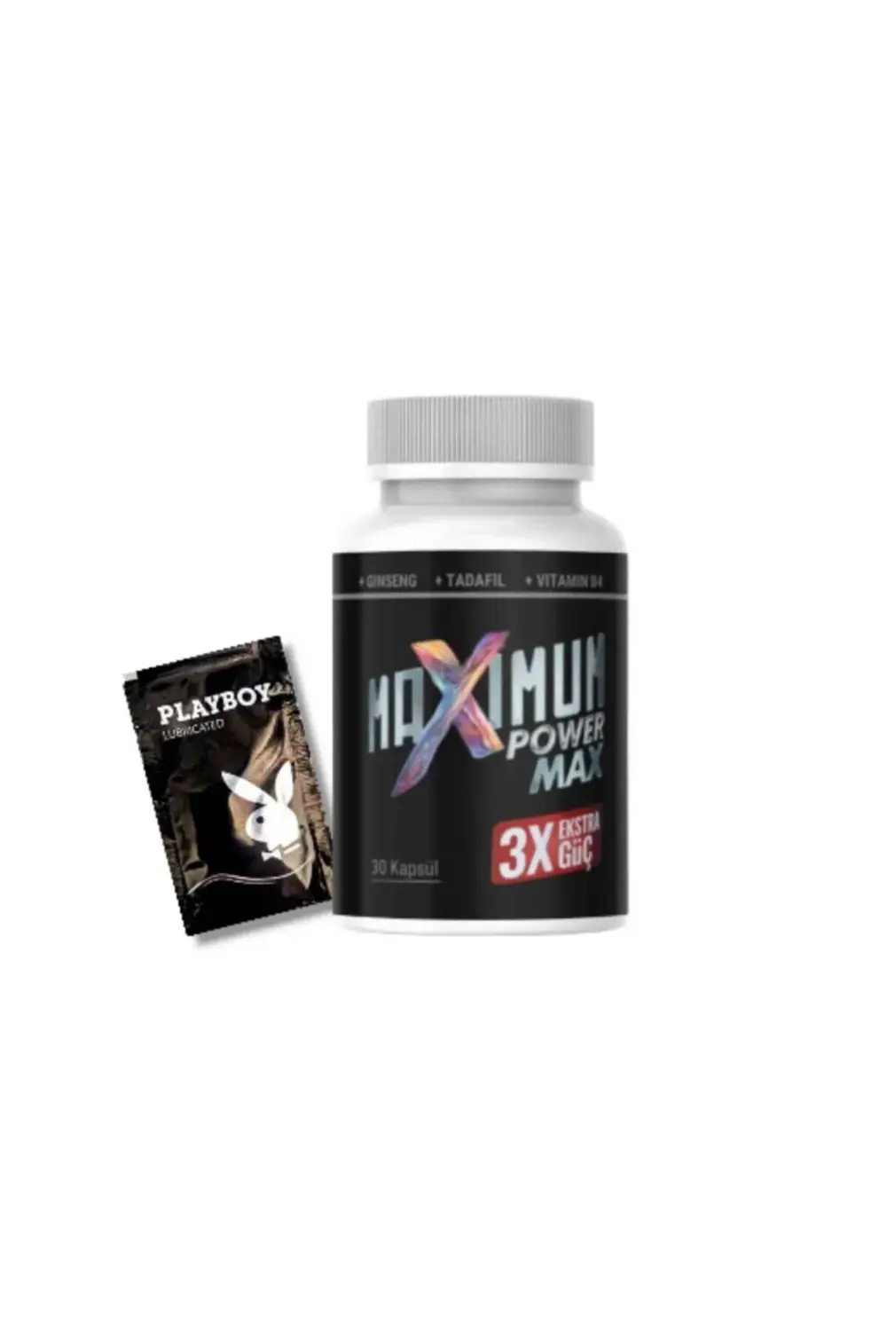 Maximum Power Max Erkeklere Özel Bölge Destekleyici 30 Lu Yanında