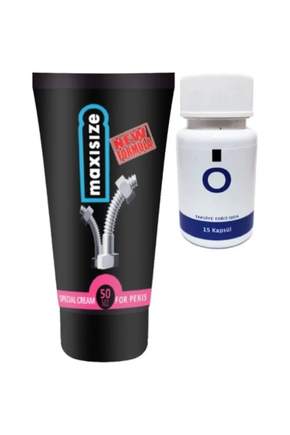 Maxsize Erkeğe Özel 50 ml Krem + Yanında O Caps 15'li Erkeğe