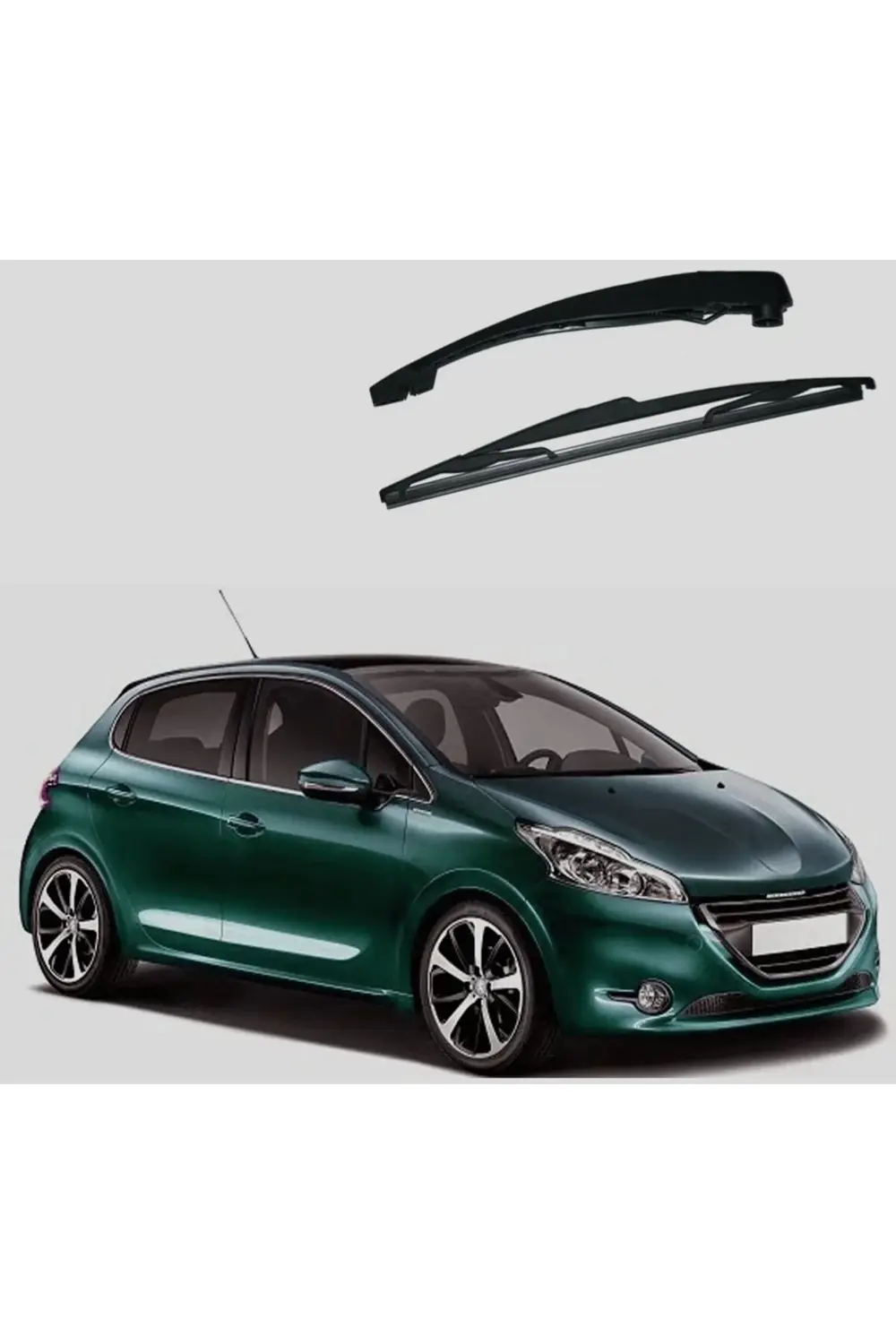 Maxtel Arka Silecek Ve Kolu Peugeot 208 2012 Sonrası Uyumlu 12611